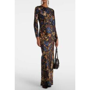 Veronica Beard Gemma floral silk-blend maxi dress 2